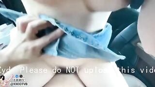 Chịch ngoài trời trên ô tô nó sướng 2