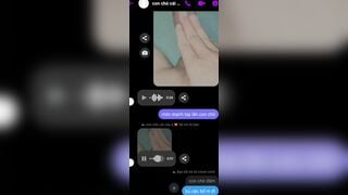 Call sex con bạn nứng nghiện móc ba ngón cùng thằng bạn cu to 2