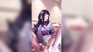 GÁI XINH XĂM TRỔ THỦ DÂM 9
