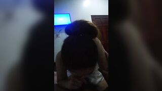 Nhanh lên không bạn gái t về là nguy đó - bú nhanh lên