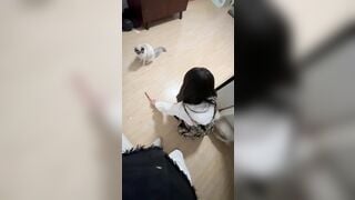 chén em tiểu thư xinh gái da trắng dáng ngon mông to địt cực sướng