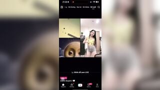 Trả kèo tiktok, Cạ Lồn trên live