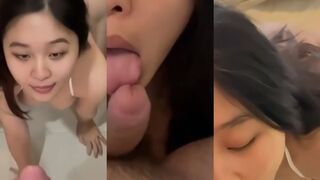 Bắt nhỏ em họ quỳ gối rồi bú cu