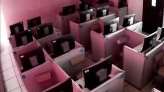 Mấy em học sinh 2k9 địt nhau trong phòng tin học bị cam quay được