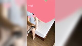 Chơi vợ anh họ mới cưới còn mặc đồ cô dâu
