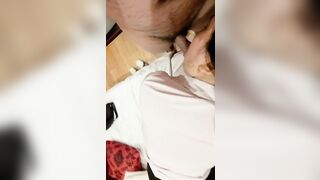 Bắt em ngân hàng bú cu mới hoàn thành hợp đồng