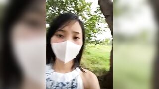Con đĩ Loli mình dây, Sáng sớm Public Lộ quần lót kích thích nứng vcl