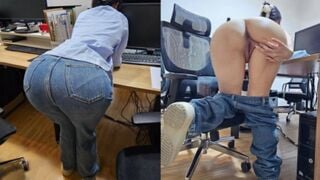 Đụ nhanh em thư ký lúc công ty không người