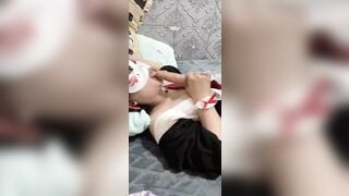 Con đĩ Vân Yến TGDD, Bú liếm cu giả, Lút cán Djt rên rỉ quay video Cosplay
