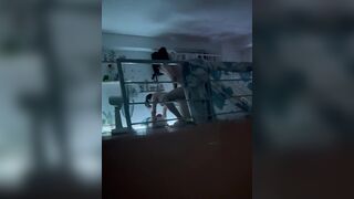 Quay lén, Cặp đôi Sinh viên Doggy Rên rỉ nửa đêm dập như máy khâu