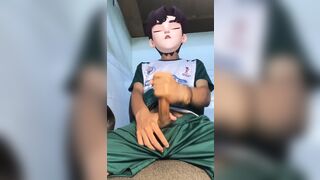 [Chính Chủ 2K7] Sục cặc rên bắn với đồ đá banh