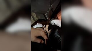 Vợ đi xe về bị tài xế bắt cu giữa đường