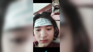 Gọi video thấy mặt cho anh thủ dâm p2
