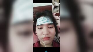 Gọi video thấy mặt cho anh thủ dâm p2