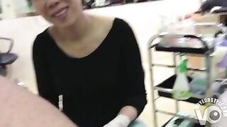 Lén xuất tinh ở tiệm nail người Việt bị phát hiện