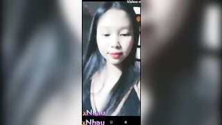 Tuyết lệ chat sex cùng ny