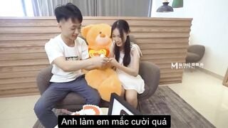 đ.ịt em rau non trong ngày sinh nhật 18t
