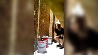 Quay lén nhà wc P16, đky kênh ib tui cho xem cơ thể nhó