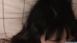 Clip: Em đang bê nhưng vẫn miệt mài bú liếm :)) Em ngây thơ vô số tội !