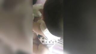 Chịch nhau trước mặt con