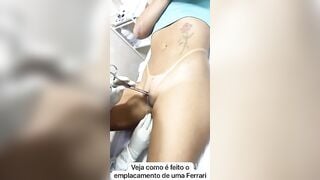 Xỏ khuyên vùng kín khá là thốn