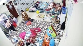 Camera quay phòng nghỉ các em gái massage
