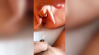 Mới quen được em 2ca8 khít rịt nhét mãi mới vào được