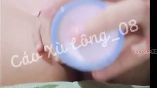 Bé Cáo Xù Lông 2ka8 Thủ Dâm Bằng Dưa Leo
