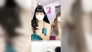 Phu phu dmg 2 em gái xinh live fb